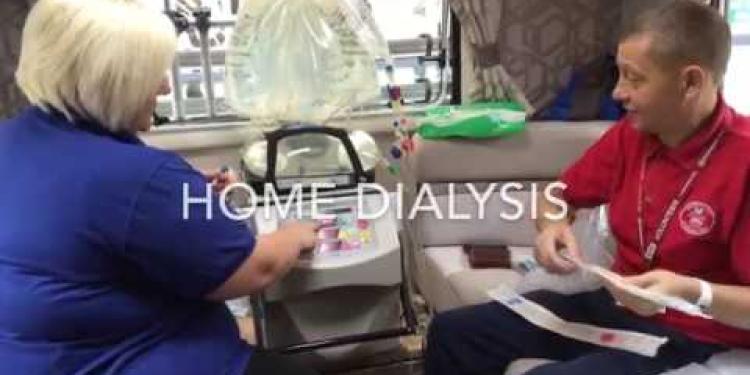 Home dialysis help for kidney patients
