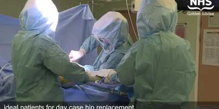 Same day discharge for NHS Golden Jubilee’s hip replacement patients