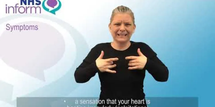 BSL - Symptoms of panic disorder