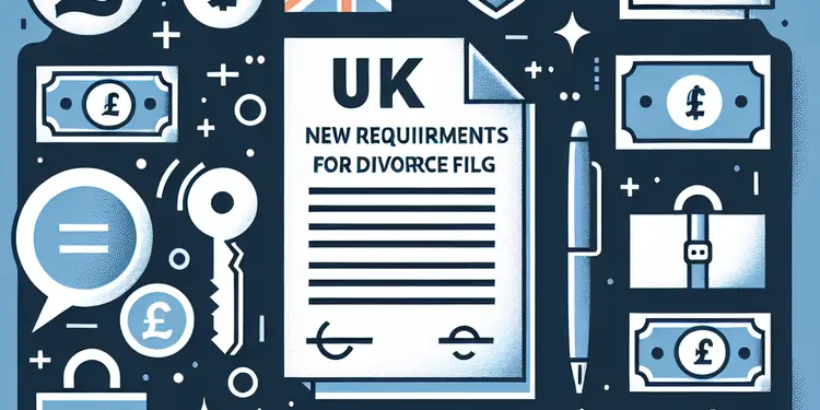 Are there any new requirements for divorce filings in 2026?