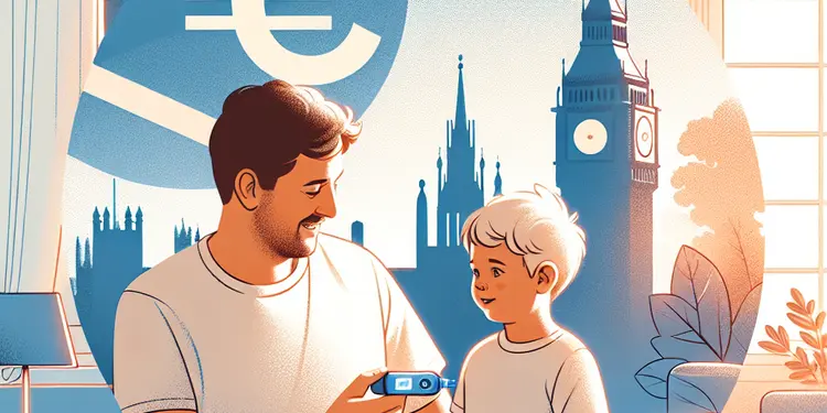 Are there any symptoms of type 1 diabetes I should watch for in my child?