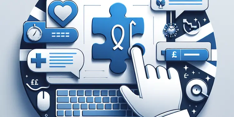 Are there online support services for prostate cancer patients on the NHS?