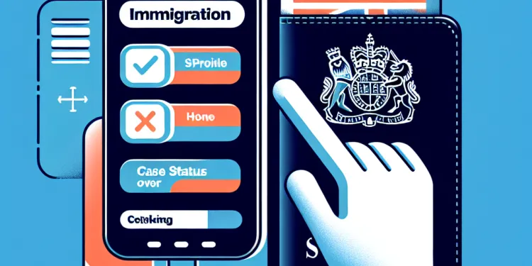 Can I check the status of my immigration case by phone?
