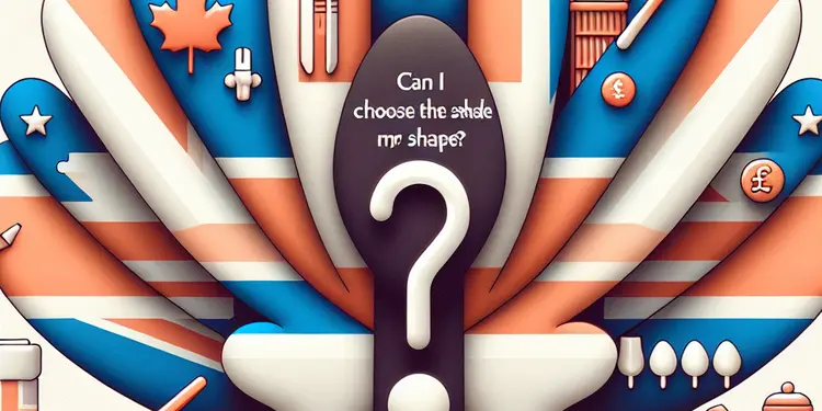 Can I choose the shade and shape of my Turkey Teeth?