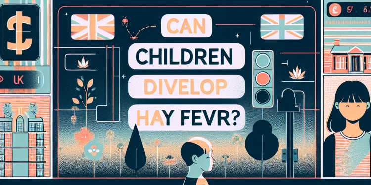 Can children develop hay fever?