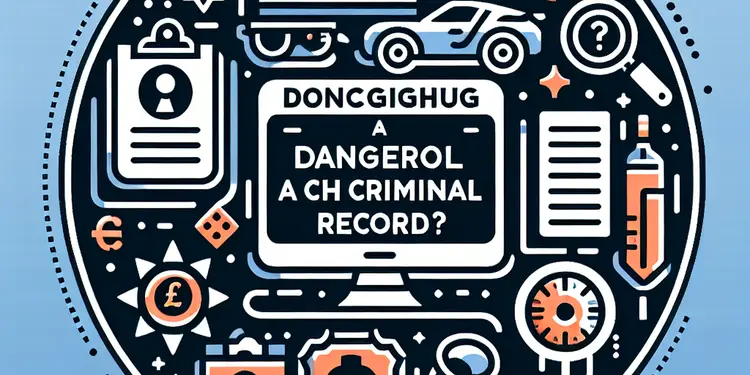 Can dangerous driving lead to a criminal record?