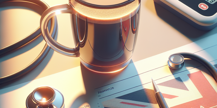 Does drinking coffee every morning increase the risk of developing high blood pressure?