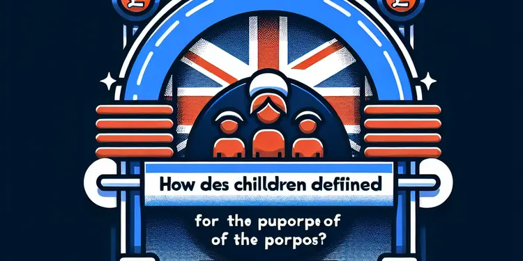 How are children defined for the purpose of this ban?