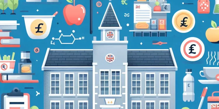 How are food allergies managed in UK schools?
