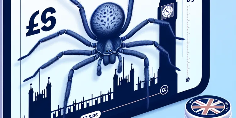 How big can spiders in the UK get?