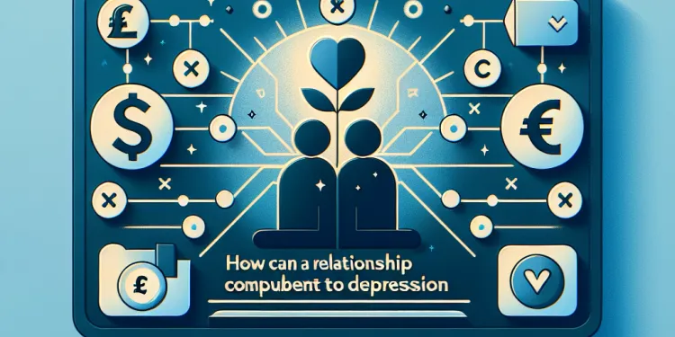 How can a relationship contribute to depression?