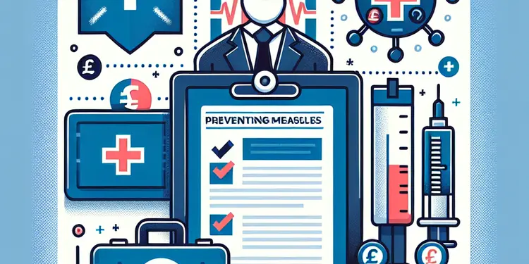 How can measles outbreaks be prevented?