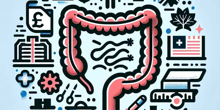 How does increased screening impact bowel cancer statistics?