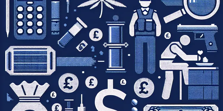 How does law enforcement typically identify drug offences?