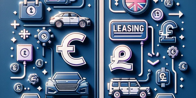 How does leasing compare financially to financing a car?