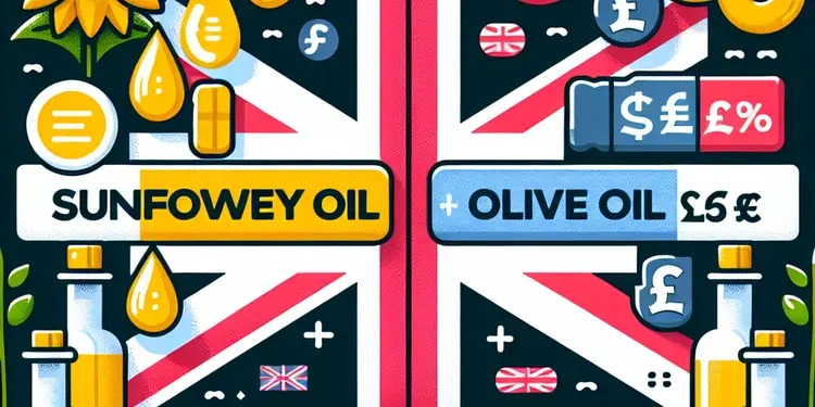 How does sunflower oil compare to olive oil?