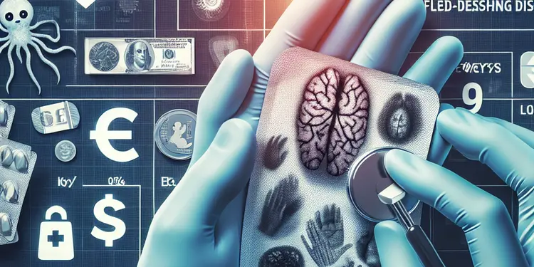 How is flesh-eating disease diagnosed?