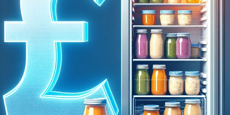 How long can homemade baby food be stored in the fridge?