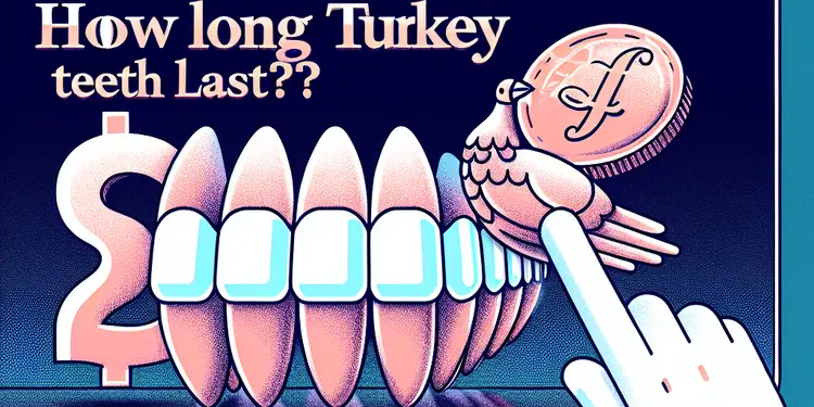 How long do Turkey Teeth last?