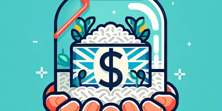 How should I store rice to prevent it from going bad?