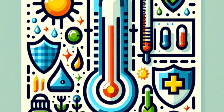 Is it safe to take cold showers during a heatwave?