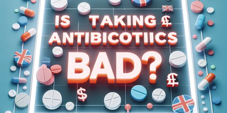 Is taking antibiotics always bad?