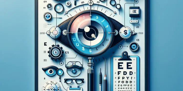 What are the limitations of self-testing for eyes?