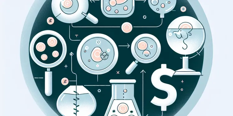 What are the main steps in an IVF cycle?