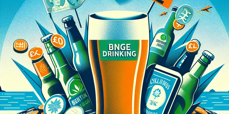 What are the risks associated with binge drinking?