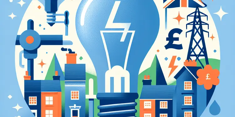 What factors influence the difference in electricity prices among UK energy companies?