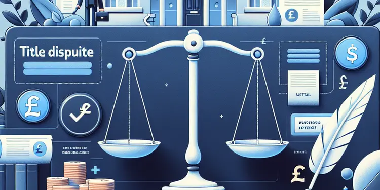 What is a title dispute?