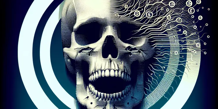 What is the mortality rate for flesh-eating disease?