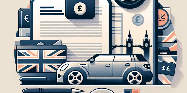 What's typically included in a car lease agreement in the UK?