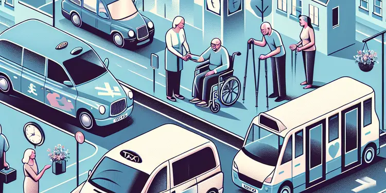 What transportation services are available for Alzheimer's patients and their carers?