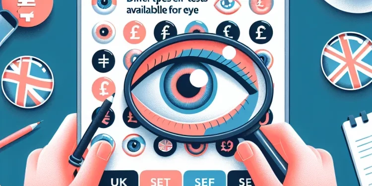 What types of self-tests are available for eye patients?