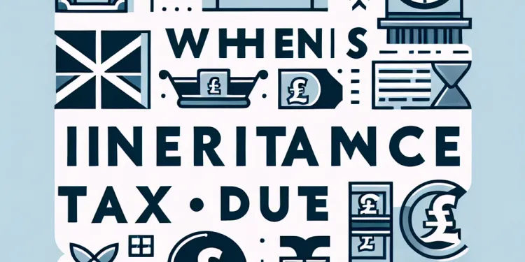 When is inheritance tax due to be paid?