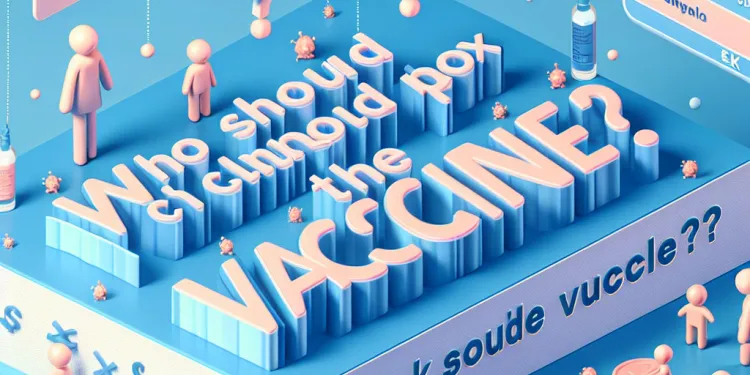 Who should get the chickenpox vaccine?