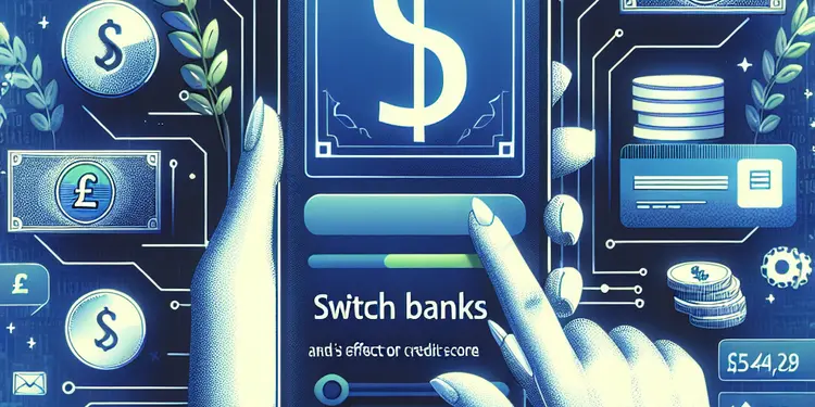 Will switching banks affect my credit score?