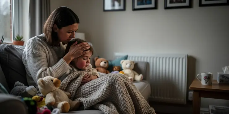 Advice if your child has... A High temperature