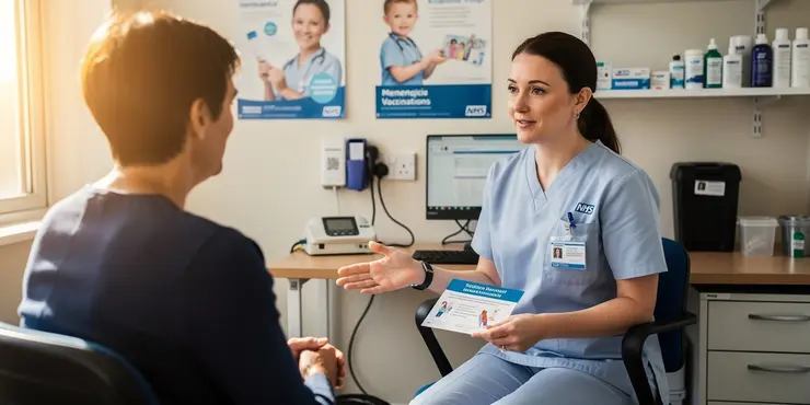 Are adults over 25 recommended for meningitis vaccination?