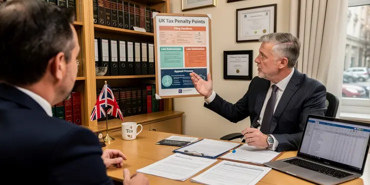 Are penalty points cumulative across different types of taxes?