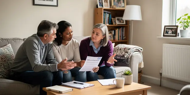 Are there any fees to apply for the £500 cost of living payment?