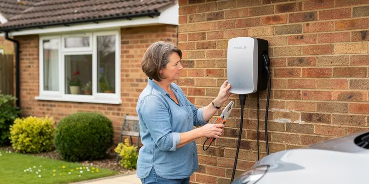 Are there any grants for installing electric car chargers at home?