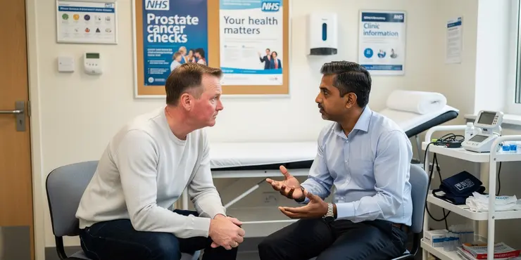 Are there any preparation steps for prostate screening?