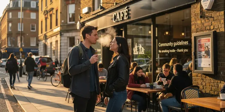 Are there any regulations about vaping in public places?