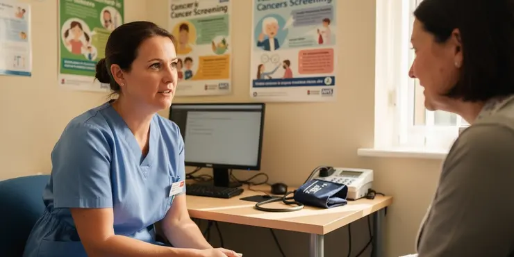 Are there any risk factors that increase the need for cancer screening?