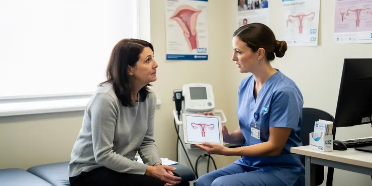 Are there any risks associated with the womb lining test?