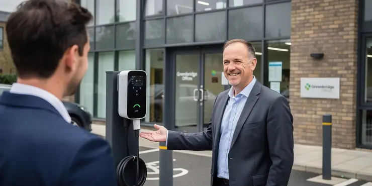 Are there grants for businesses to install charging points?