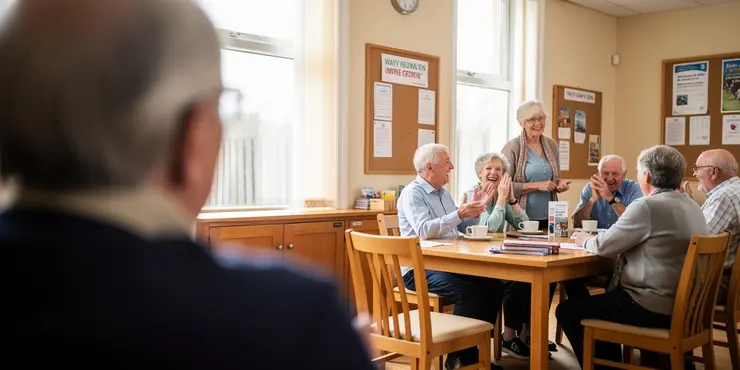 Are there specific clubs that welcome older adults?