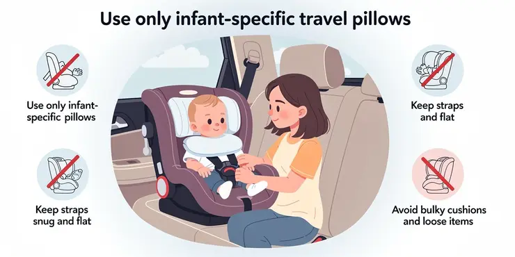 Are travel pillows for infants safe?
